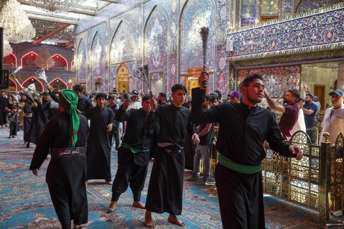 Condolences Processions Commemorate Martyrdom Anniversary Of Imam Al