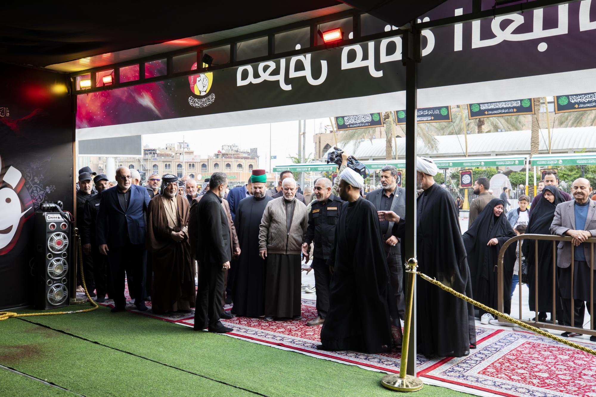 Opening of exhibition of Fatimi season of sorrows in area between Two Holy Shrines (+Photos)