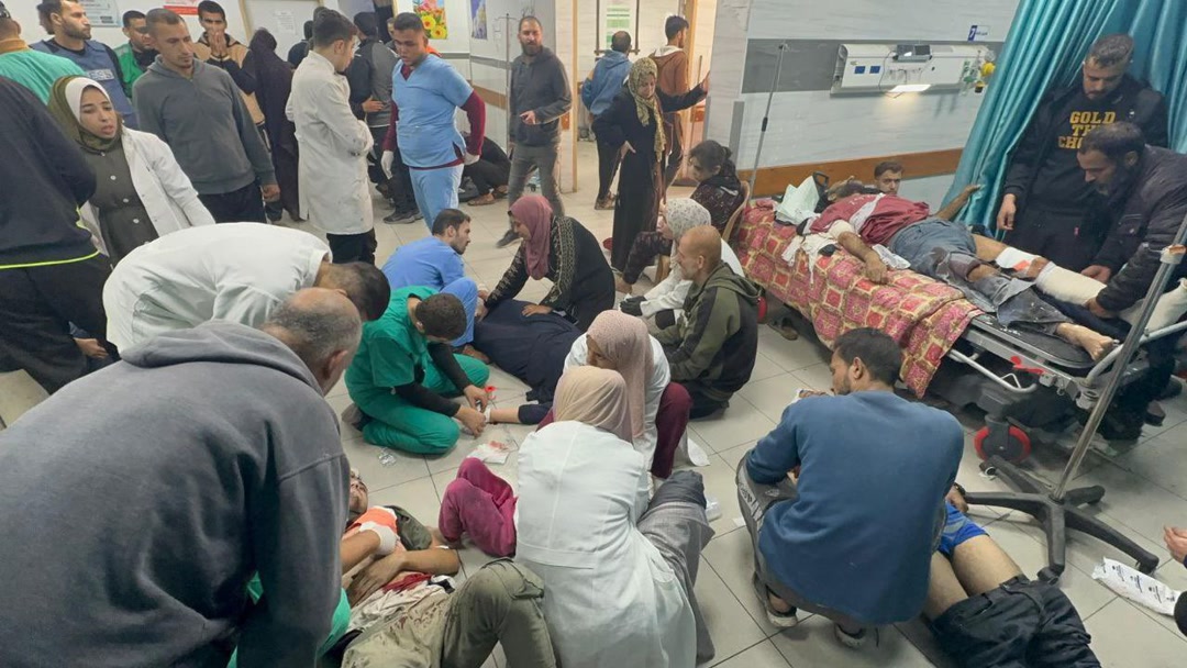 Photos: Arrival Of New Infections At Kamal Adwan Hospital, After ...