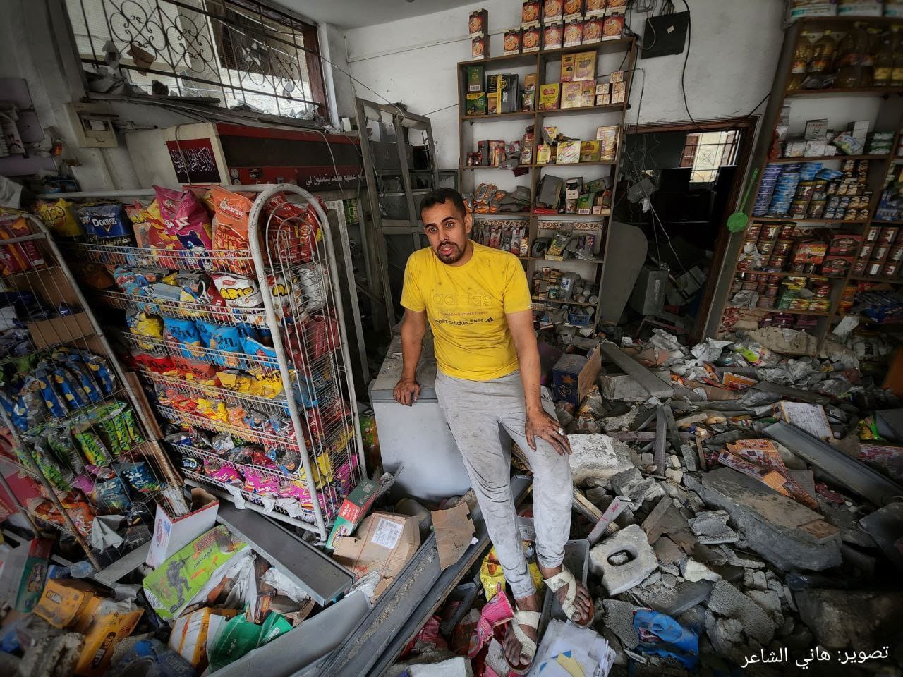 Photos: Massive Destruction Caused By Heavy Israeli Airstrikes On Rafah